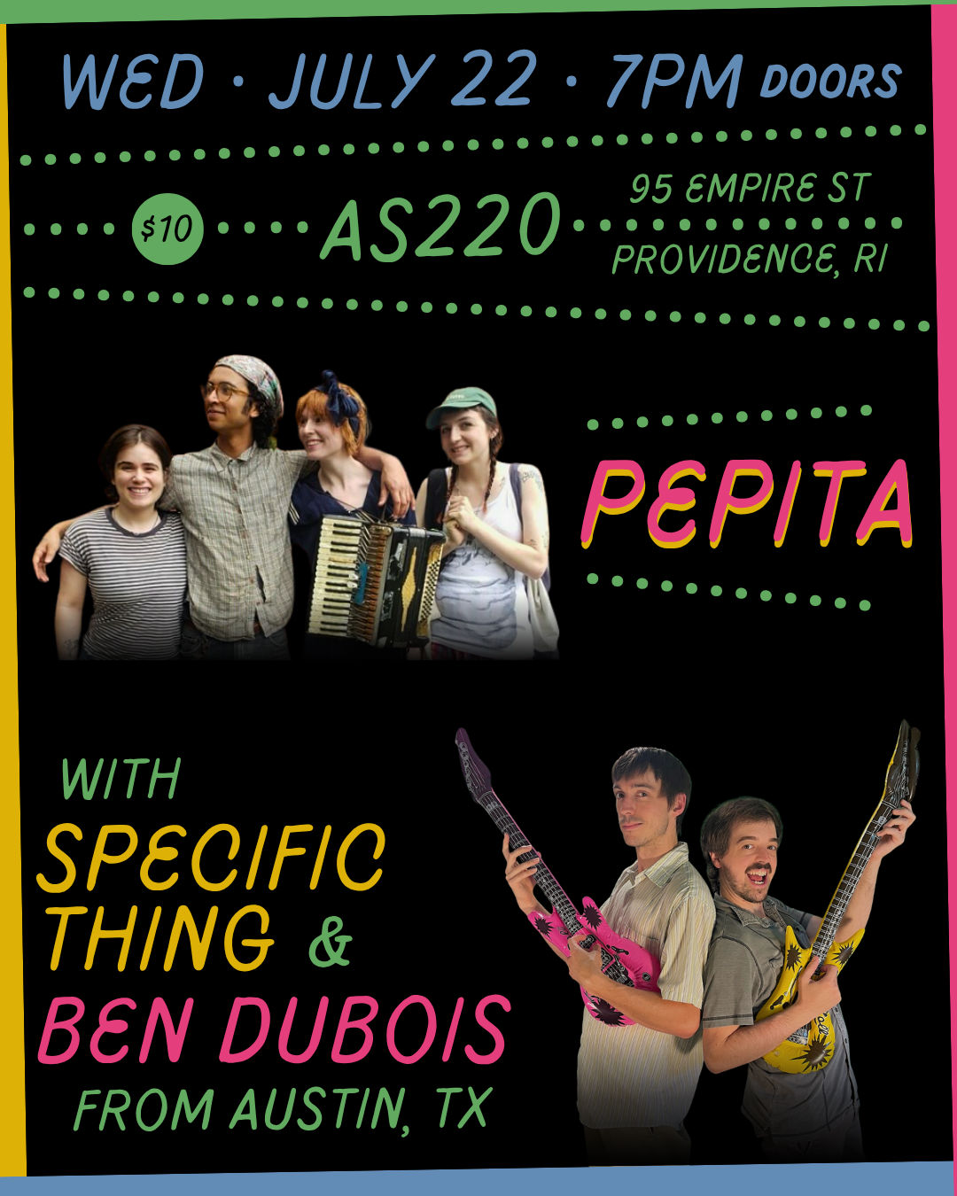 Pepita + Specific Thing + Ben Dubois