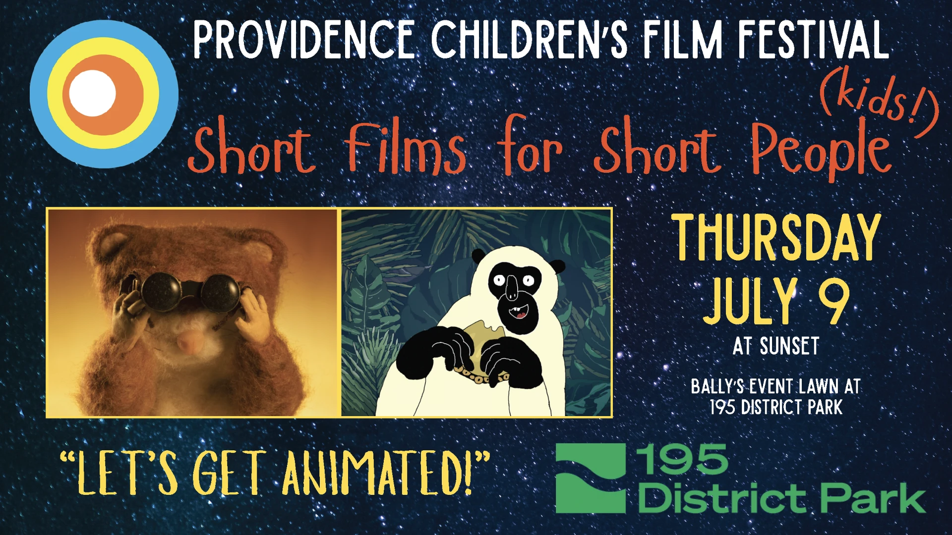 Providence Children’s Film Festival presents Starry Night Cinema