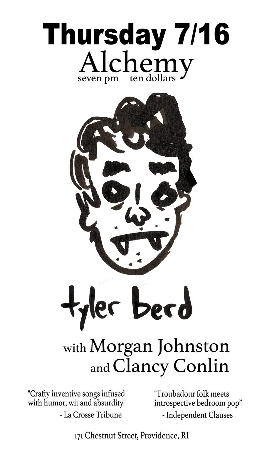 Tyler Berd, Morgan Johnston, Clancy Conlin